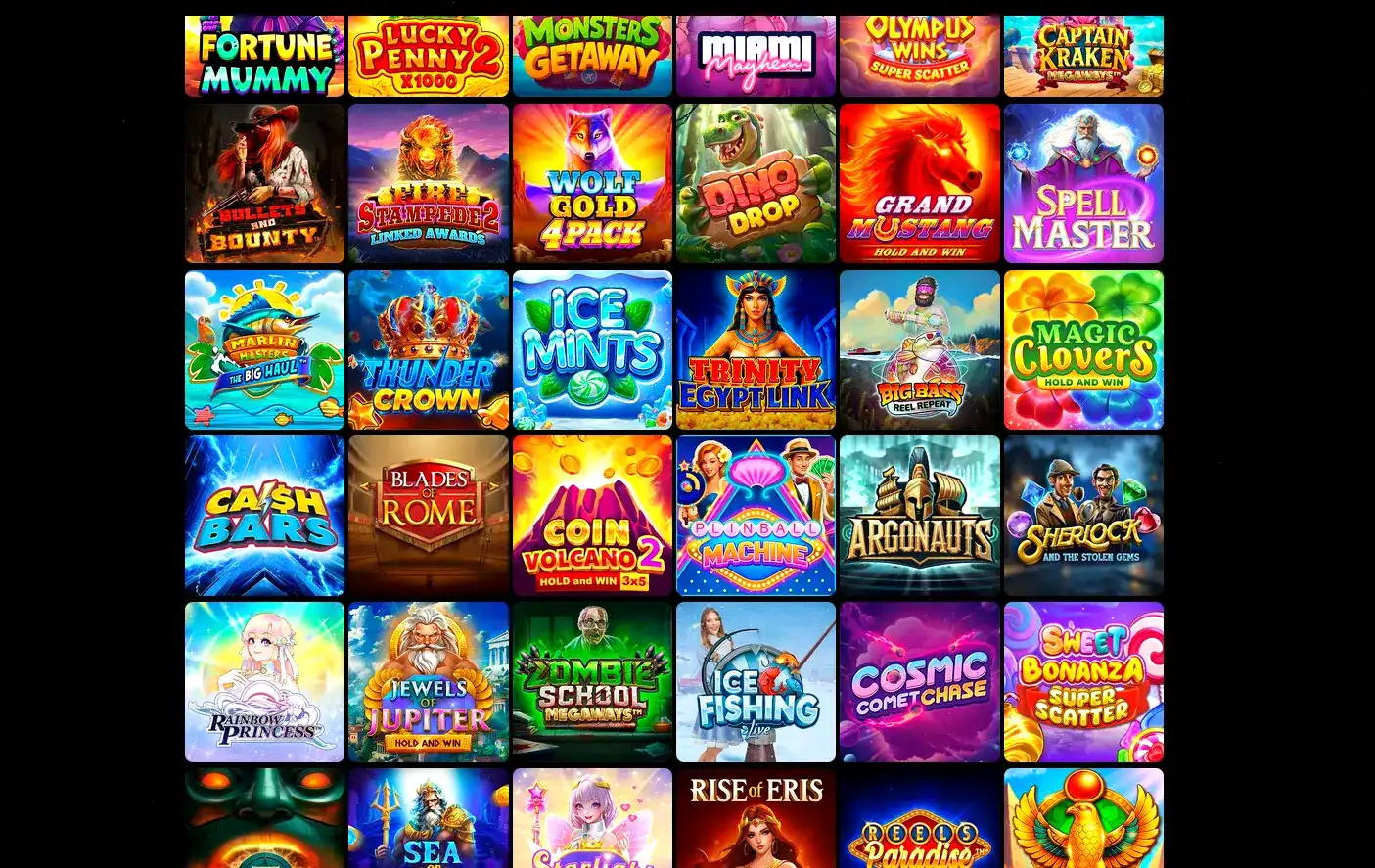 Новые слоты в каталоге Binobi casino